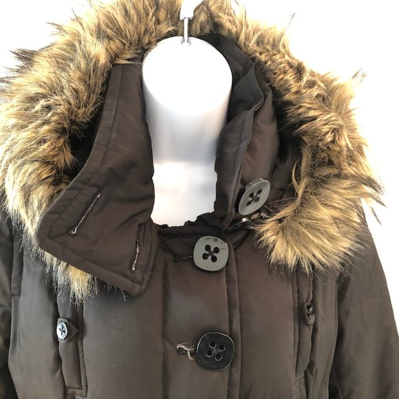 Soia & Kyo Down puffer coat black Sz Small (4/6) - Picture 5 of 11